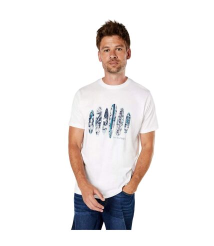 T-shirt venice beach homme blanc Maine Maine