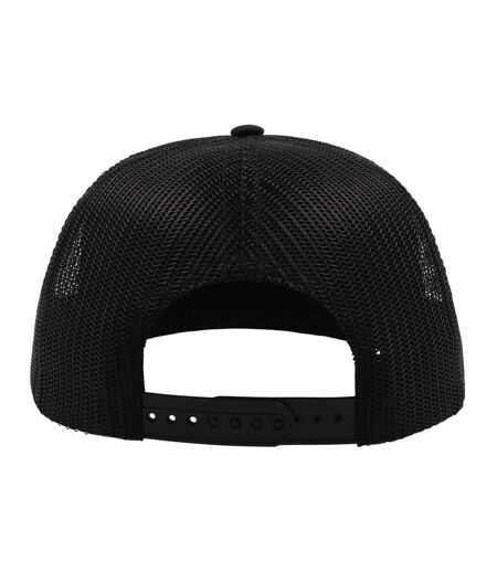 Casquette trucker snap 90s adulte noir Atlantis