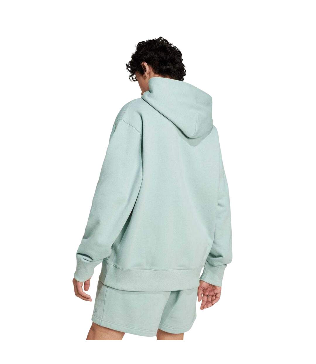 Sweat À Capuche Essentials Homme Vert Adidas-3