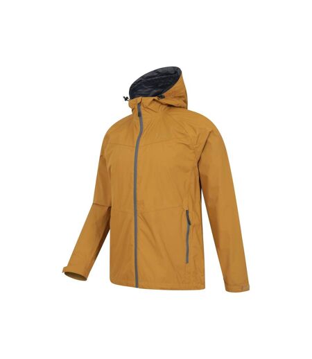 Mountain Warehouse Mens Summit Extreme Waterproof 2.5 Layer Jacket (Mustard)
