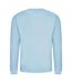 Sweatshirt unisexe bleu glacier Awdis-4