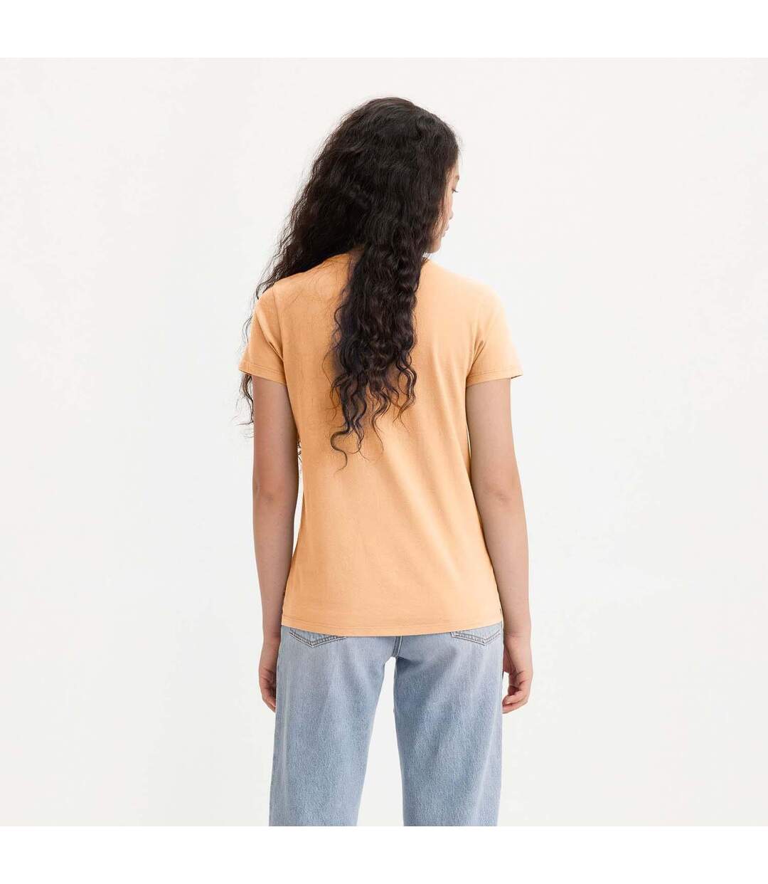 T-shirt The Perfect Femme Orange Levis-2