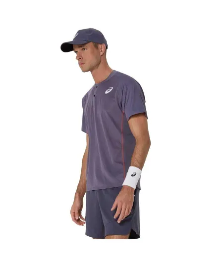 Polo Match Homme Bleu Indigo Asics