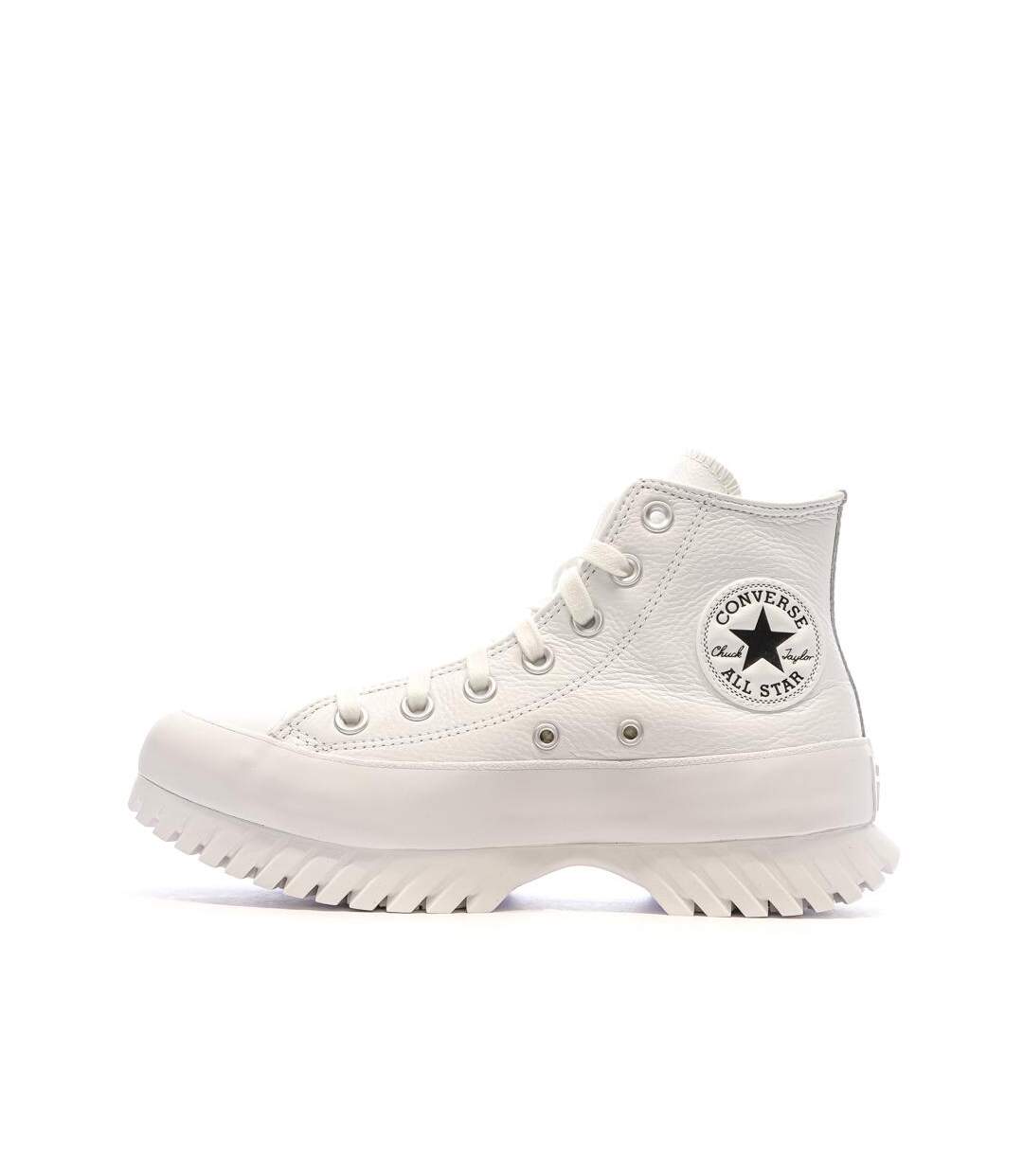 Baskets blanches femme converse all star lugged a03705c-1