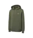 Sweat À Capuche Motif/style Logo Brodé Homme Vert Kaki Slazenger-3