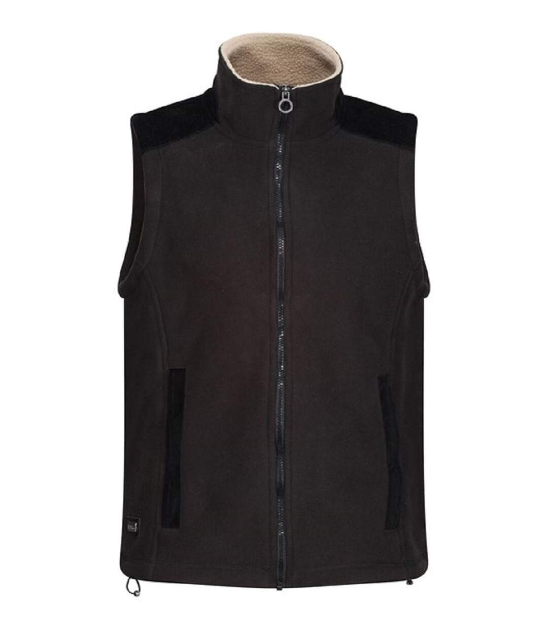 Gilet polaire sans manches - Homme - TRA878 - noir-1