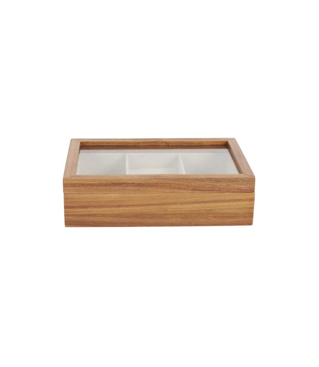Boîte à Bijoux Déco en Bois Jewels 24cm Naturel-1