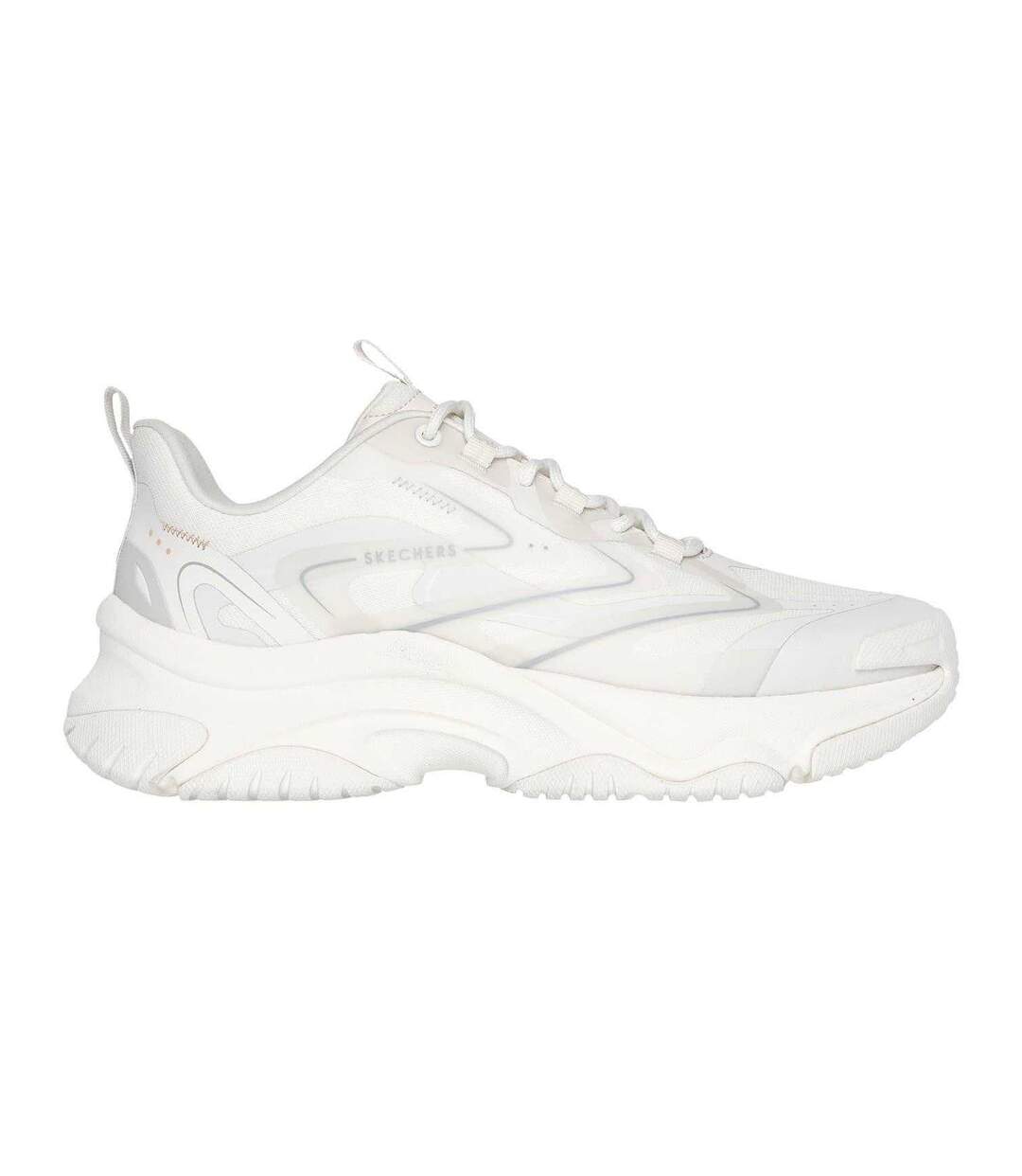 Baskets Moonhiker Femme Blanc Cassé Skechers-3