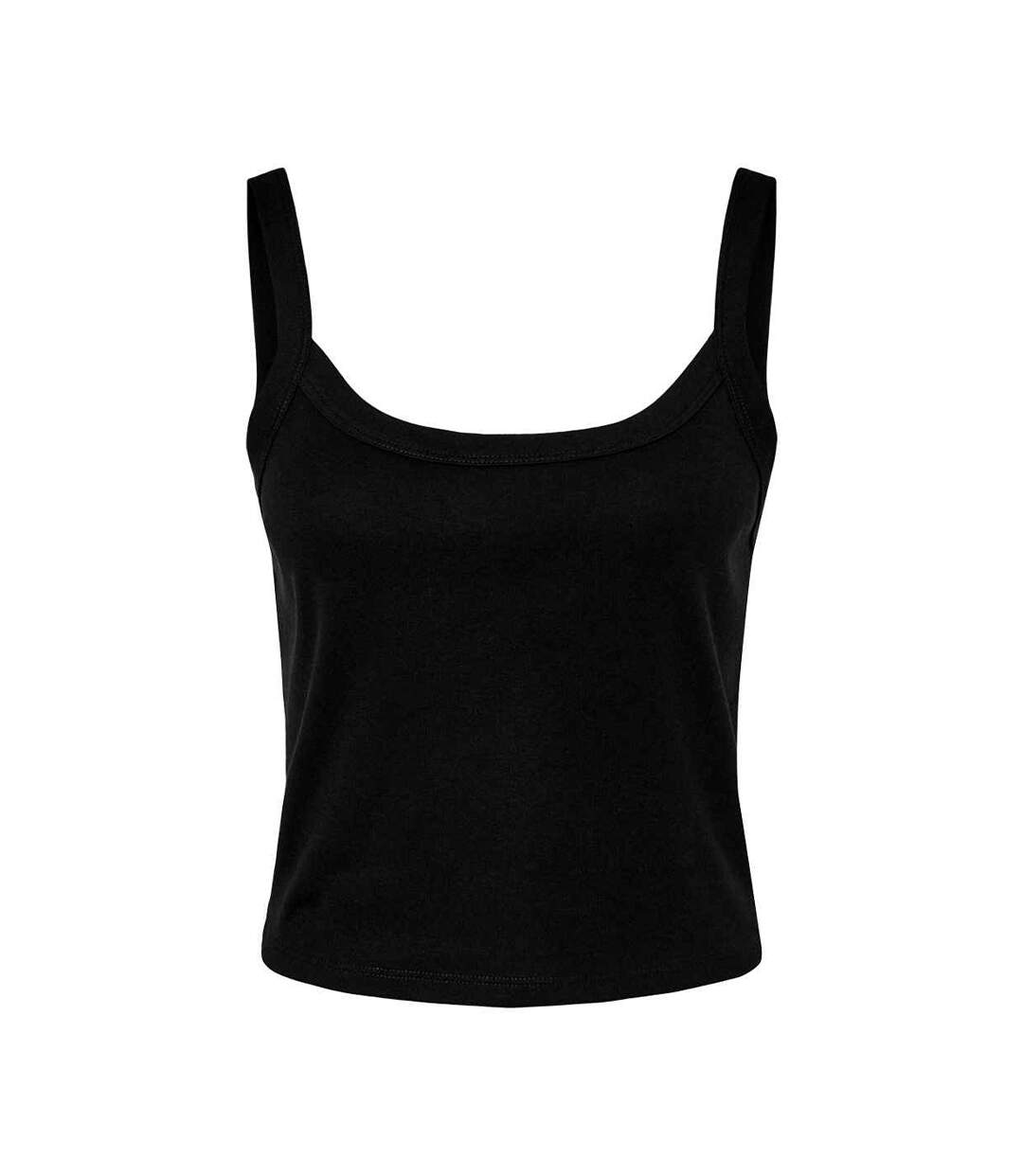 Débardeur femme noir uni Bella + Canvas-1