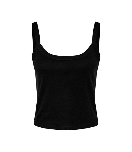 Débardeur femme noir uni Bella + Canvas