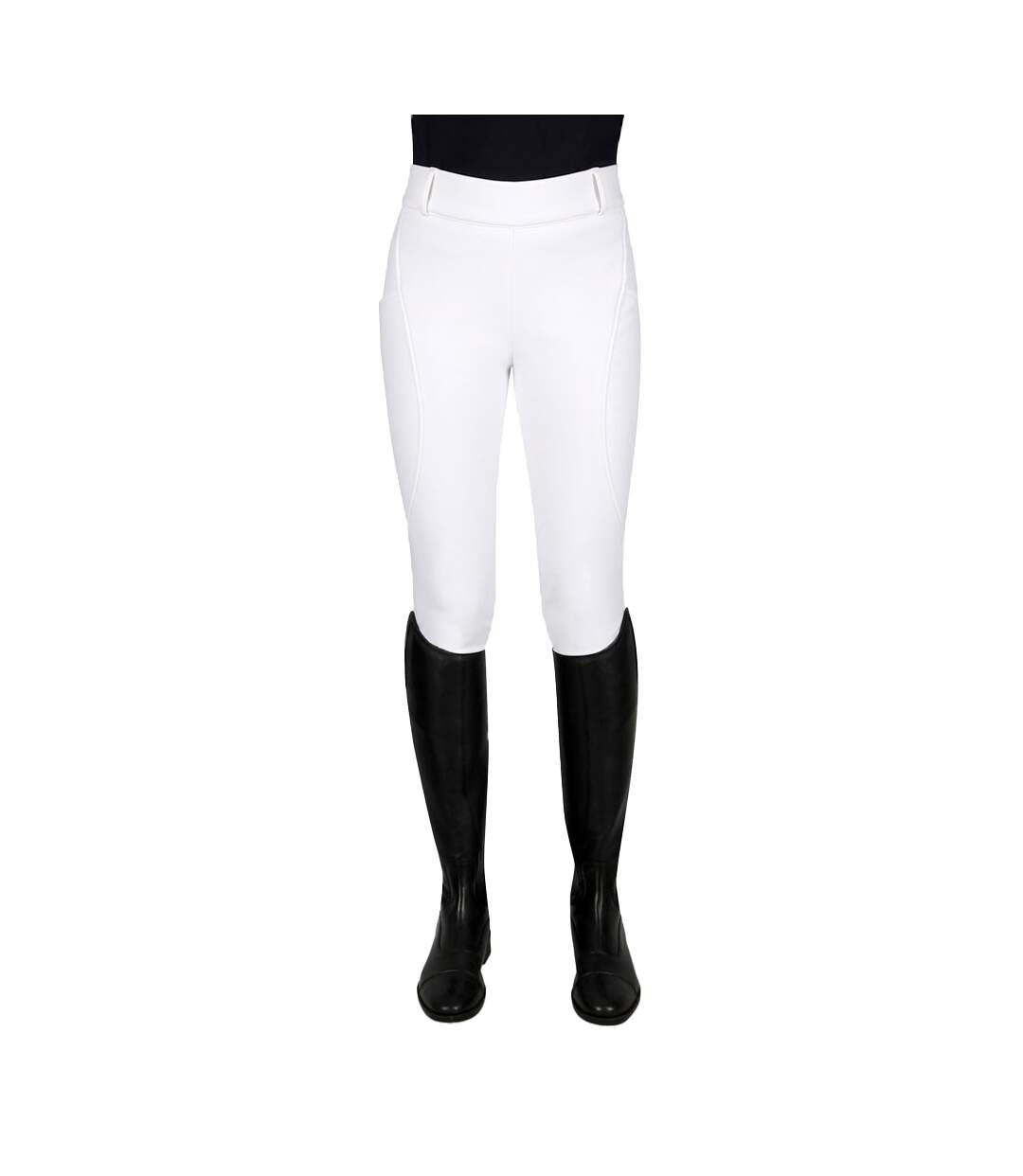 Collant d´équitation femme blanc Coldstream-1