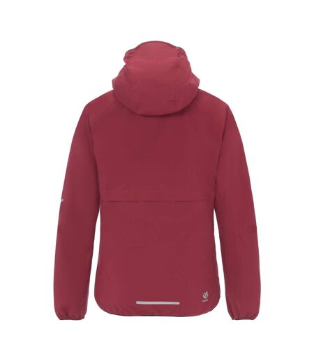 Veste Imperméable Légère À Capuche Femme Rouge Dare 2B
