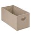Boîte de Rangement Pliable Mix n'Modul 15x31cm Beige Lin-1