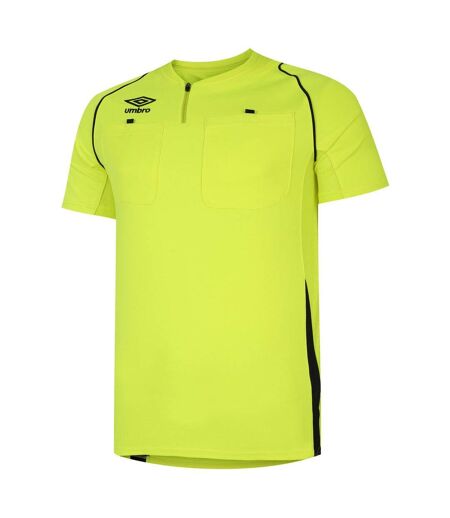 Umbro Unisex Adult Referee Jersey (Safety Yellow/Black) - UTUO187
