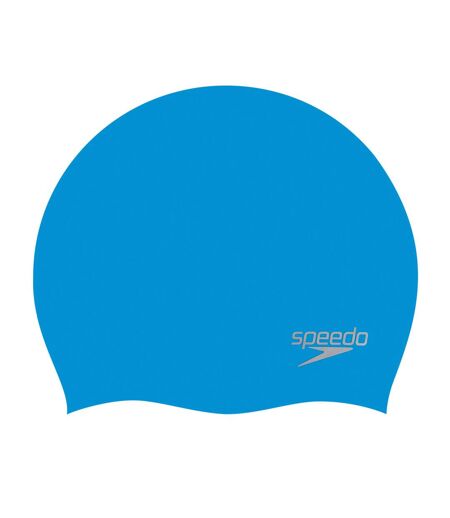 Bonnet De Bain Adulte Bleu Gris Vif Speedo