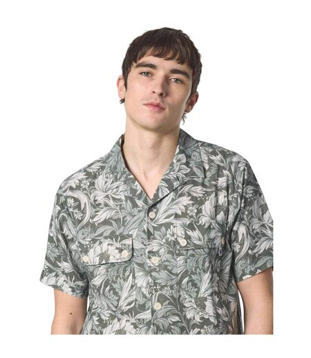 Chemise Motif/style Floral Bostall Homme Vert Pretty Green