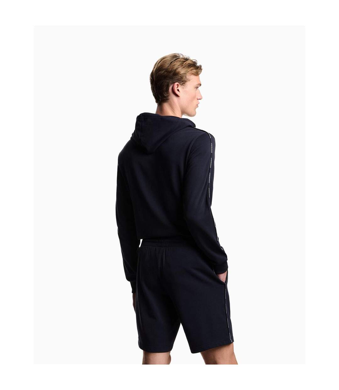 Mens Tapered Shorts Navy Emporio Armani EA7-3