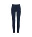 Womens/ladies Monira Water Repellent Hiking Leggings Navy Regatta-2