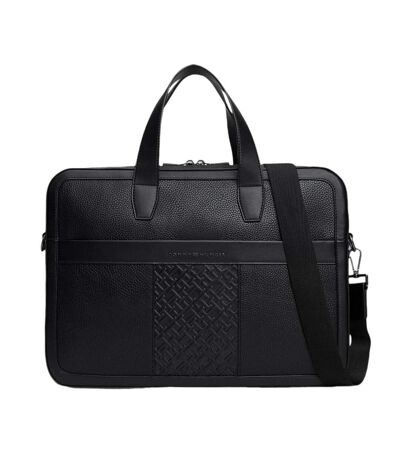 Sacoche noir homme tommy hilfiger central - taille unique