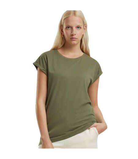 T-shirt Femme Olive Pâle New Morning Studios