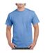 Gildan Mens Heavy Cotton Short Sleeve T-Shirt (Pack of 5) (Carolina Blue) - UTBC4807