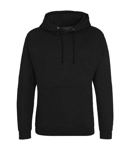 Sweat à capuche college adulte noir anthracite Awdis