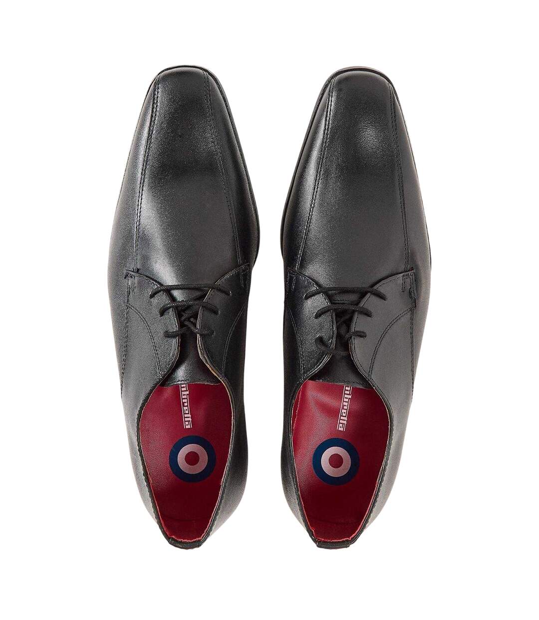 Derbies Officiel Homme Noir Lambretta-3