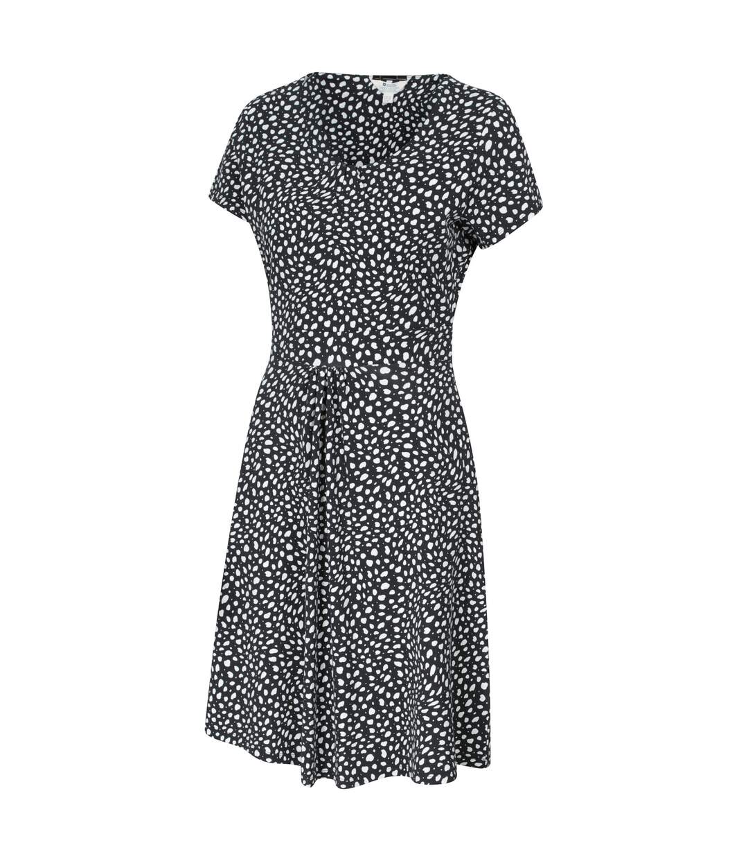 Womens/ladies orchid floral dress black Mountain Warehouse-3