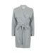 Womens/ladies wrap robe heather Towel City-1