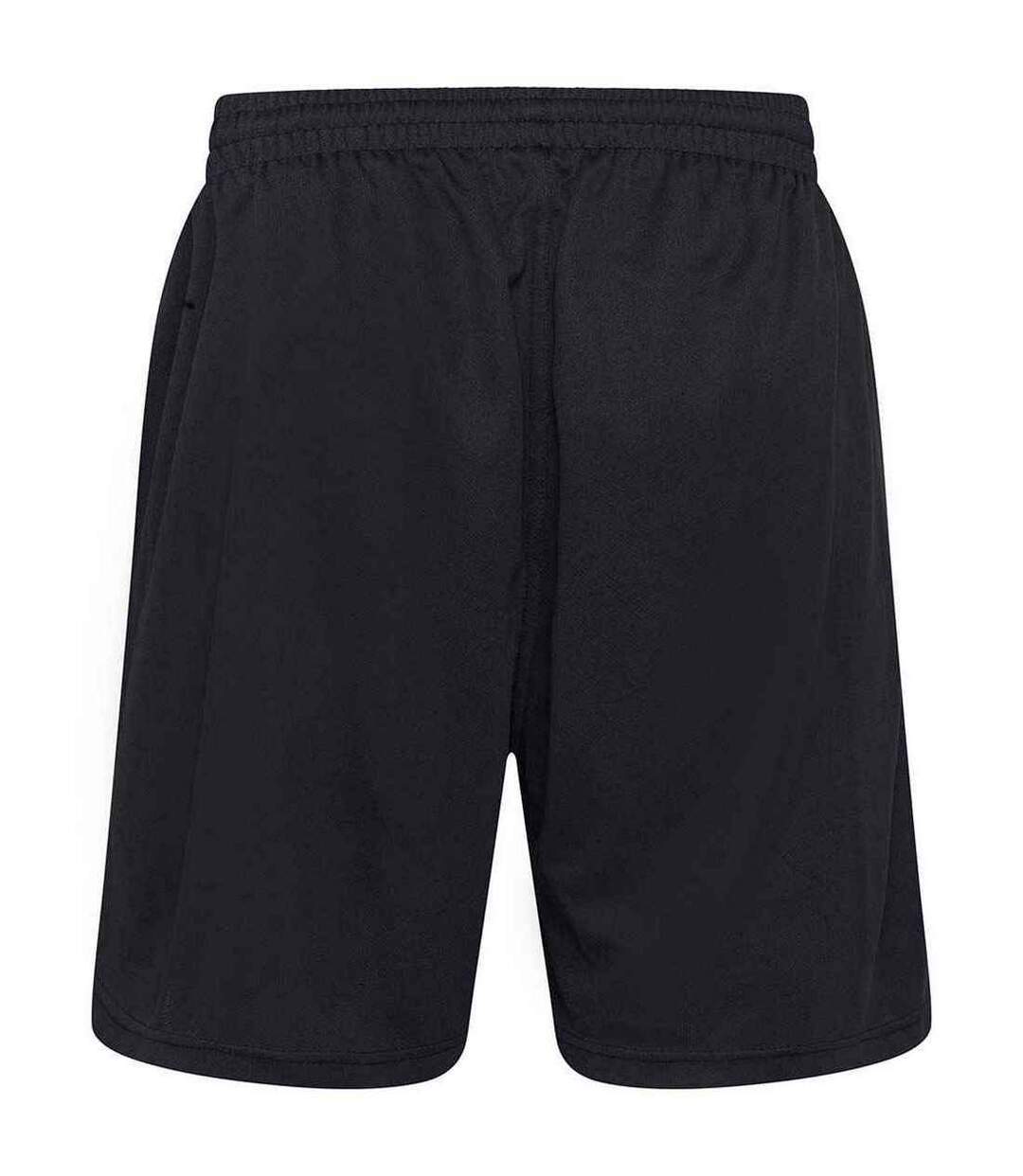 Short Homme Noir Vif Just Cool-2
