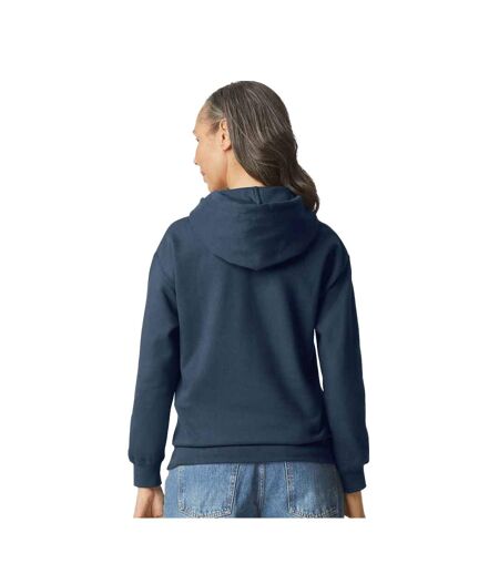Unisex Adult Softstyle Plain Midweight Hoodie Blue Dusk Gildan