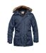 Mens D555 Lovett Kingsize Parka Navy Duke-3