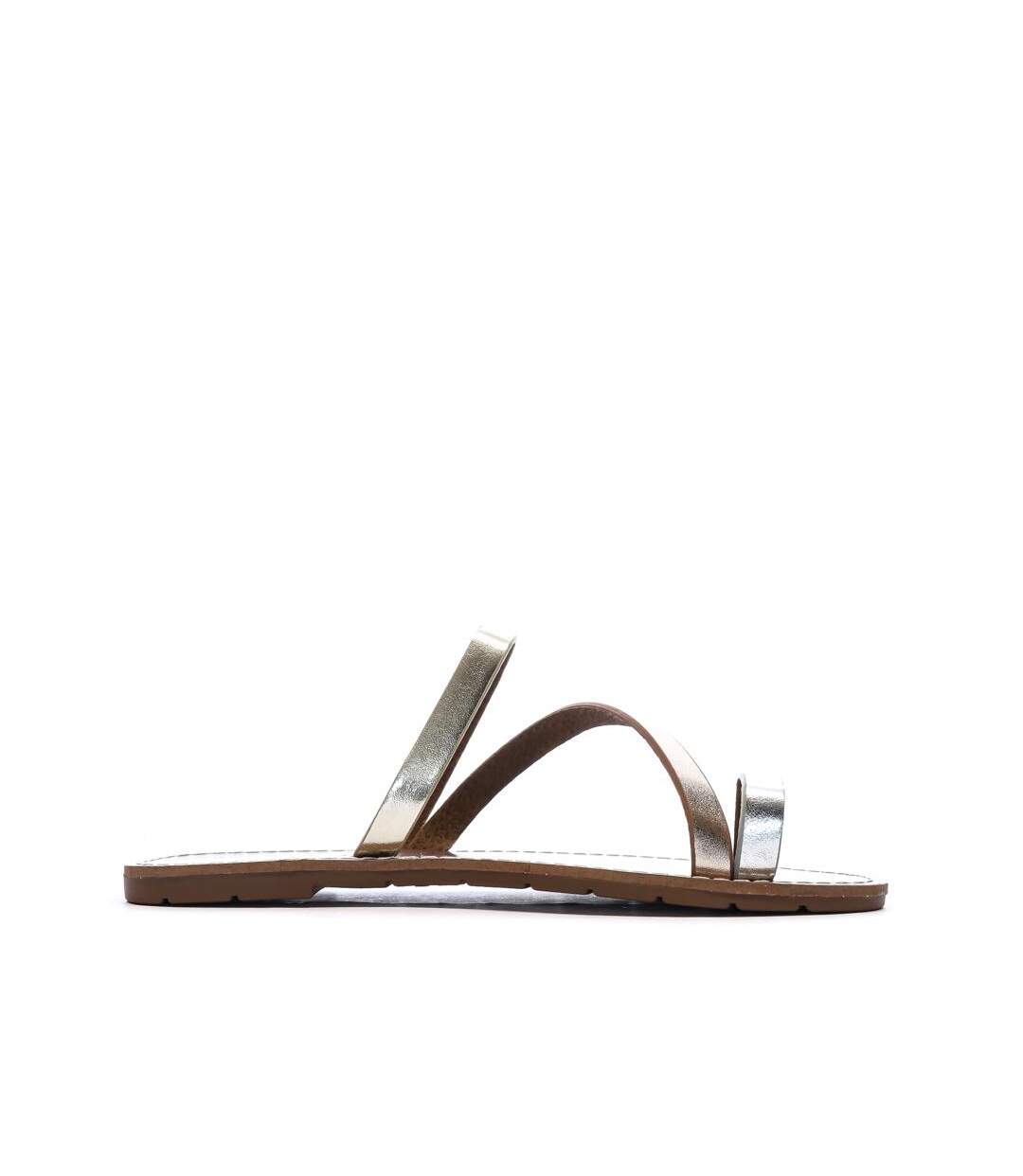 Sandales or/cuivre/argent femme chattawak summer metal-2