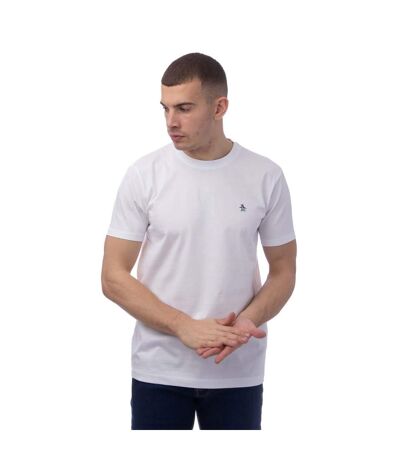 T-shirt pin point homme blanc Original Penguin