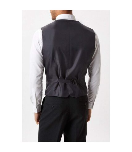 Burton Mens Essential Single-Breasted Slim Vest (Charcoal) - UTBW511