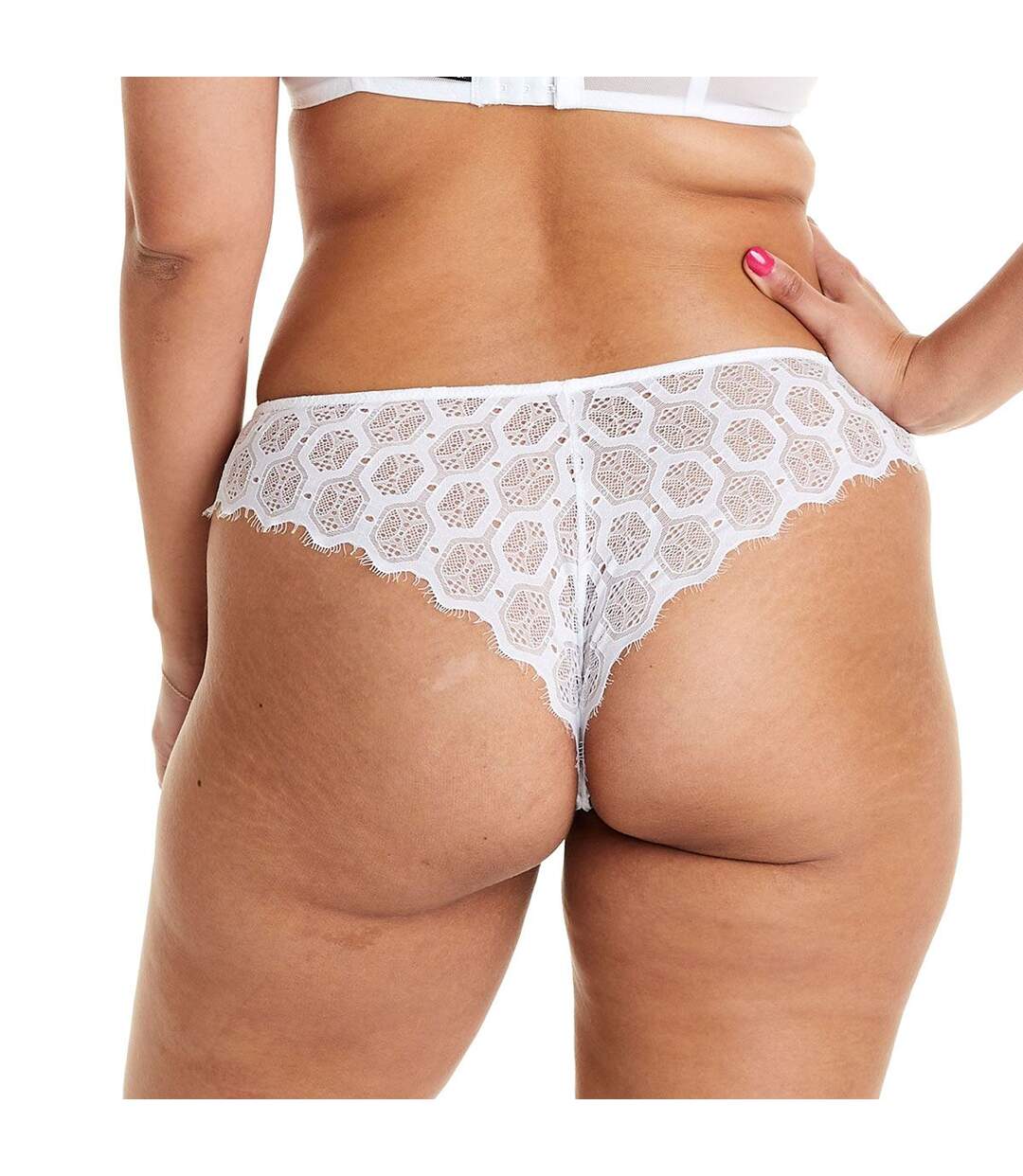 Tanga blanc Imprévisible