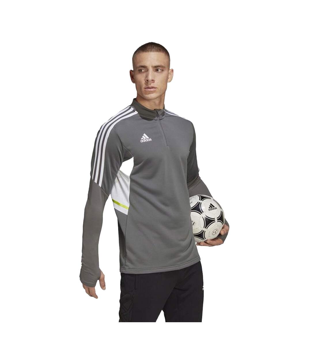 Sweat Condivo Homme Gris Adidas-1
