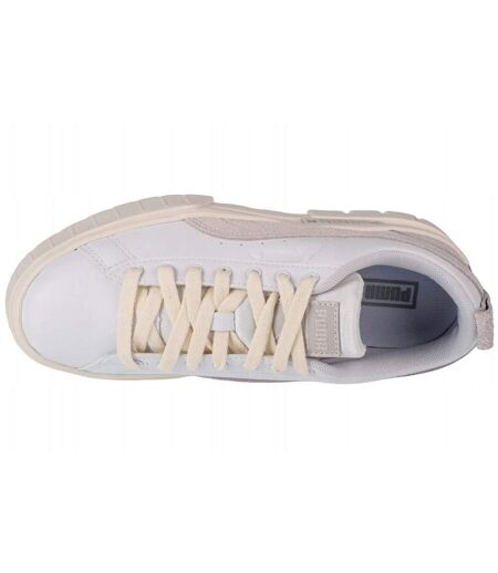 Baskets Mayze Thrited Femme Blanc Beige Puma