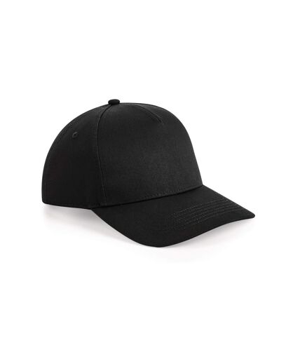 Beechfield Urbanwear 5 Panel Snapback Cap (Black)
