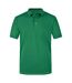 Polo Homme Vert Irlandais Blanc James And Nicholson-1