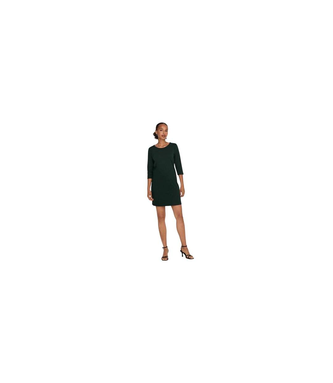 Robe Courte Brill Femme Vert Pin Only-1