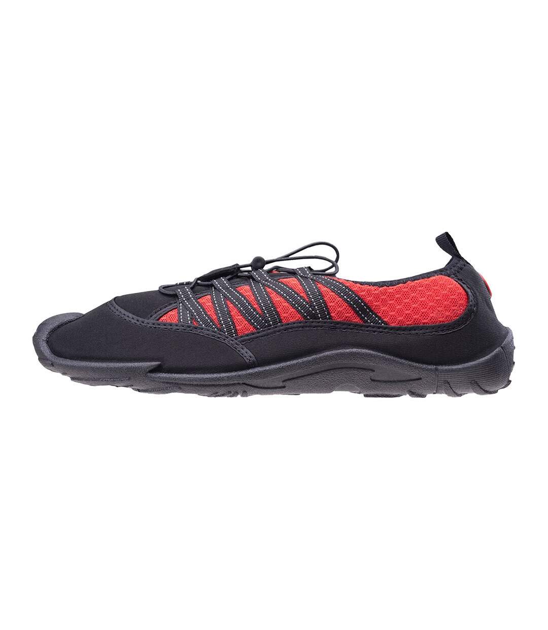 Mens Gimani Water Shoes Black Fiery Red Aquawave-2