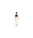 Pantalon De Jogging Femme Blanc Cassé Casall-1