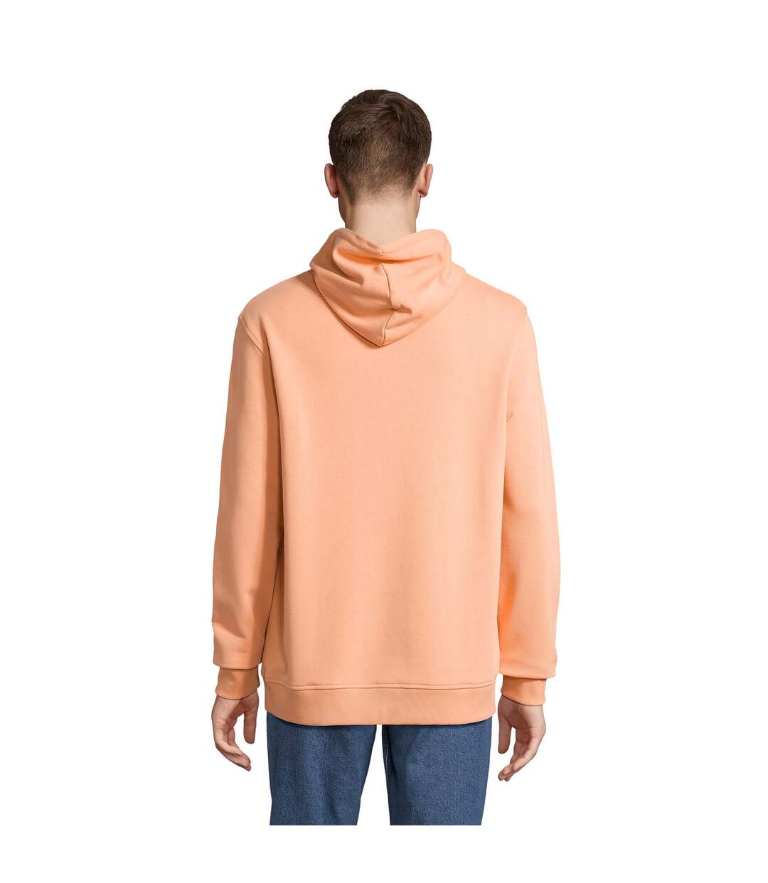 Sweat À Capuche Constellation Homme Pêche SOLS-2