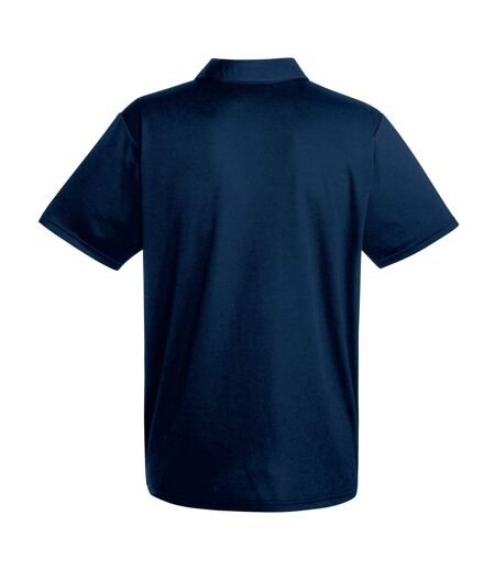 Fruit Of The Loom Mens Short Sleeve Moisture Wicking Performance Polo Shirt (Deep Navy)