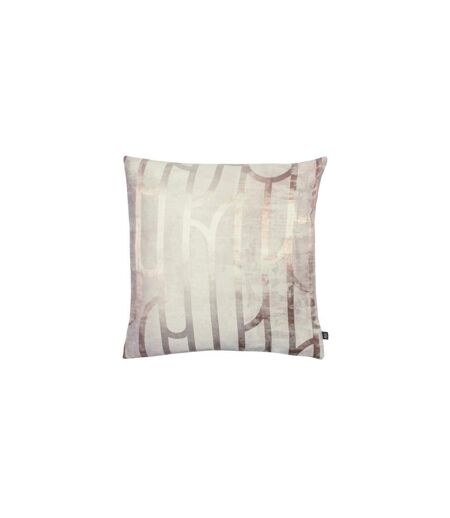 Ashley Wilde - Housse de coussin MEYER (Gris / Rose pâle) (50cm x 50cm) - UTRV2149