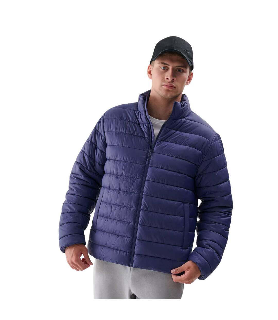 Doudoune Matelassée M483 Homme Bleu Marine 4F-1