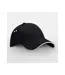 Casquette Ultimate Adulte Noir Blanc Beechfield-2