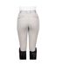 Womens/ladies Carham Sparkle Breeches Pearl Grey Coldstream-2