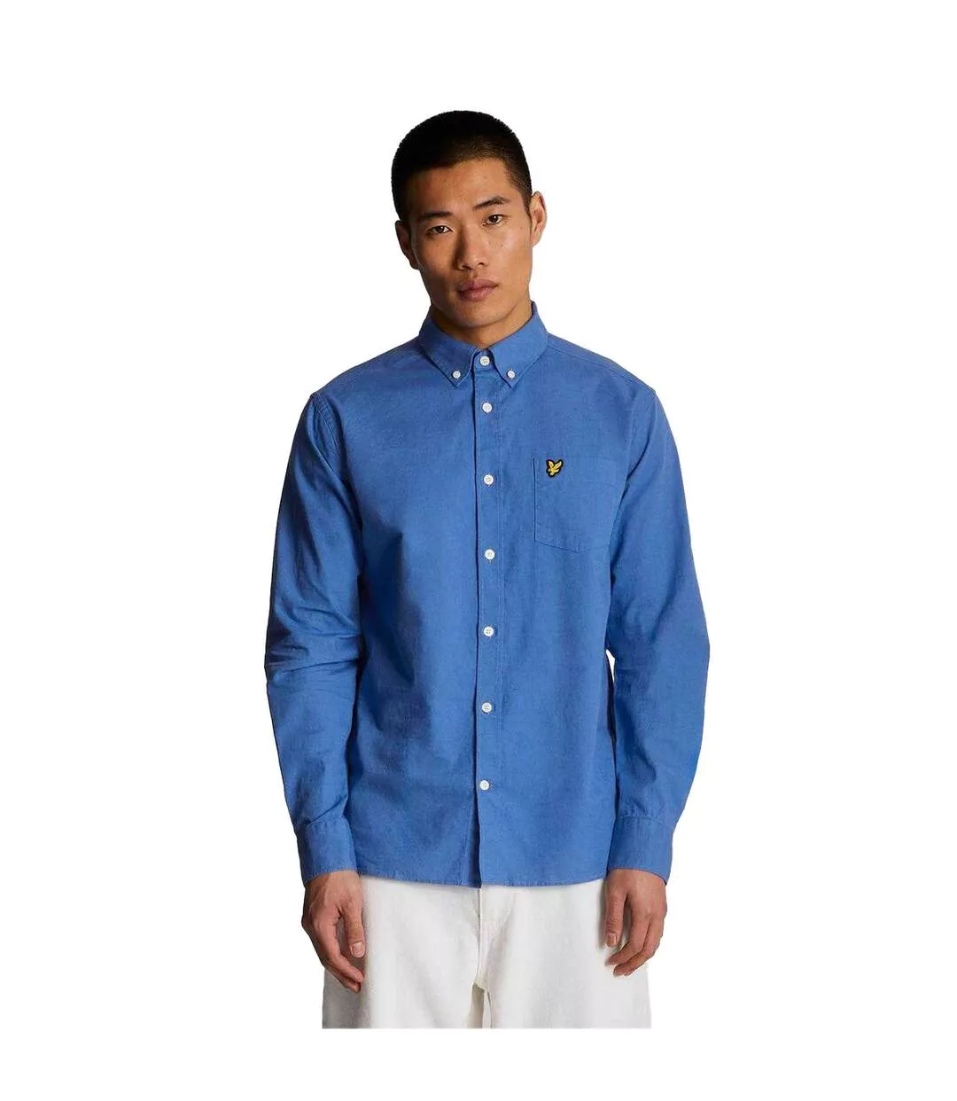 Chemise Homme Bleu Lyle & Scott-1